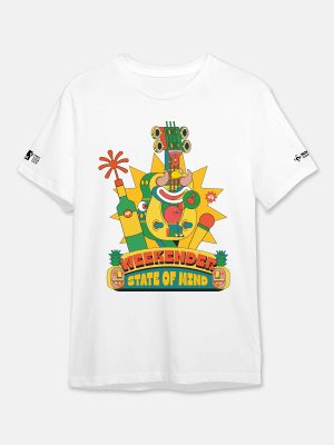 Weekender State of Mind - NH7 T-Shirt - White