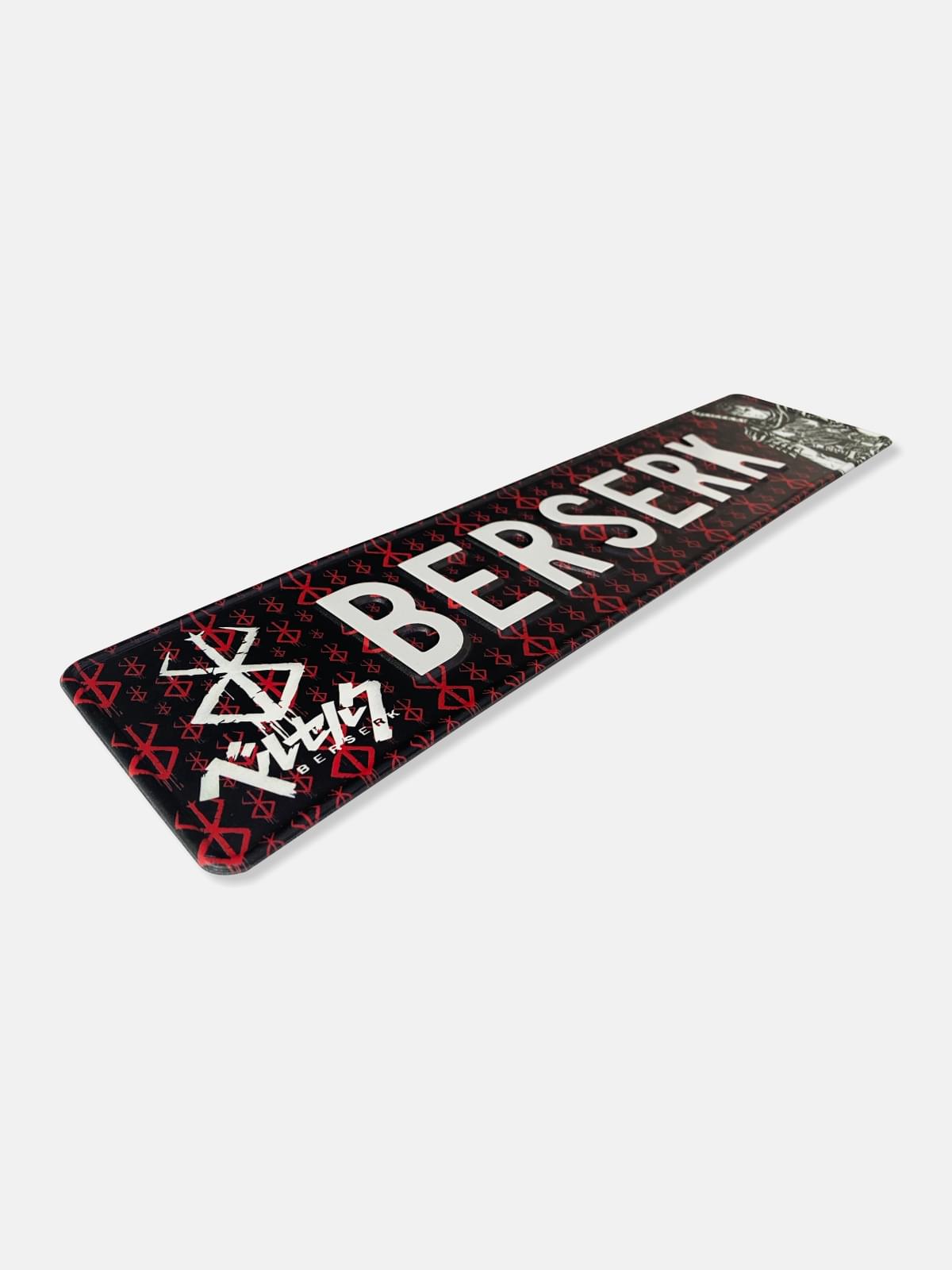 Berserk - Metal Plate - Red