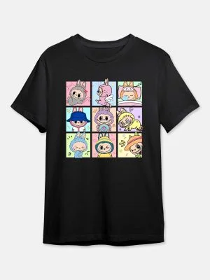 Exclusive Tshirt - Labubu - Black