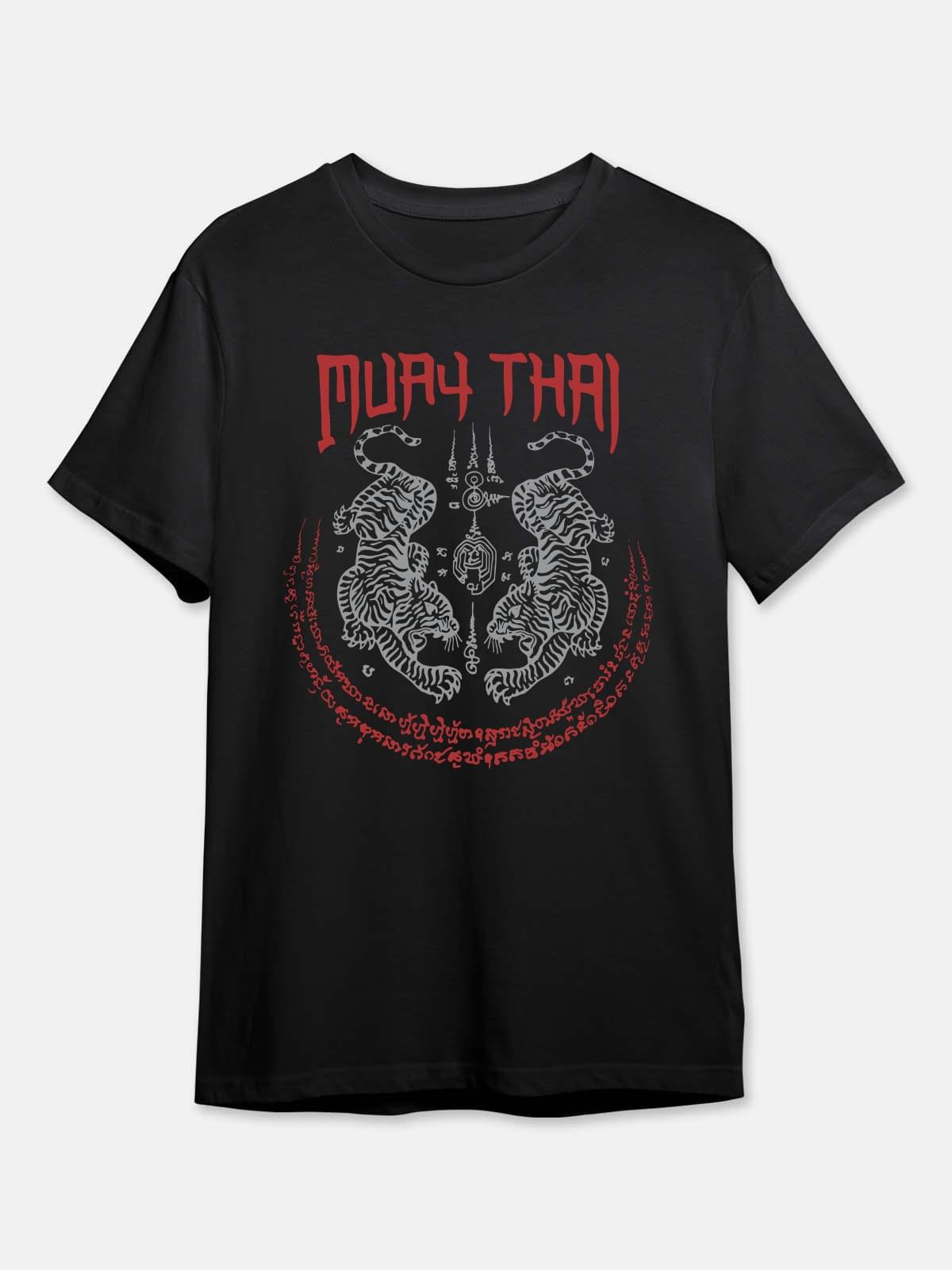 Muay Thai - Combat Tshirt - Black