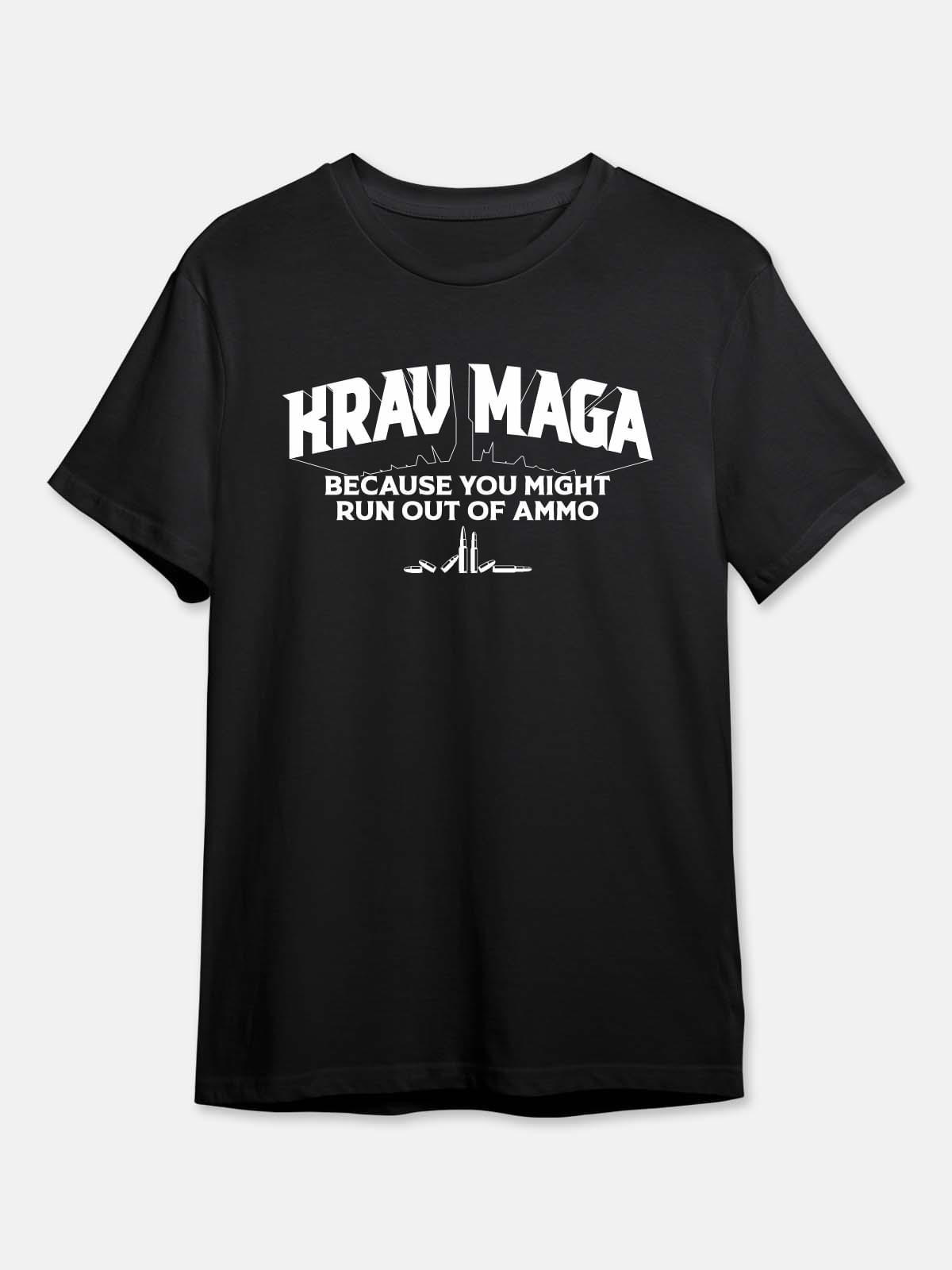 Krav Maga - Combat Tshirt - Black